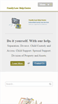 Mobile Screenshot of familylawhelp.ca